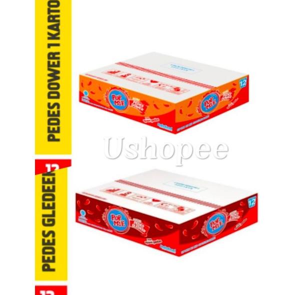 

Media Pop mie goreng pedes gledek/dower isi 12 cup MD003