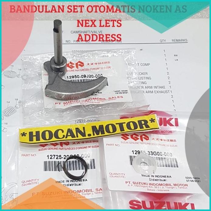 BANDULAN RING PER OTOMATIS NOKEN AS ADRESS LETS NEX 12950-09 ASLI SGP