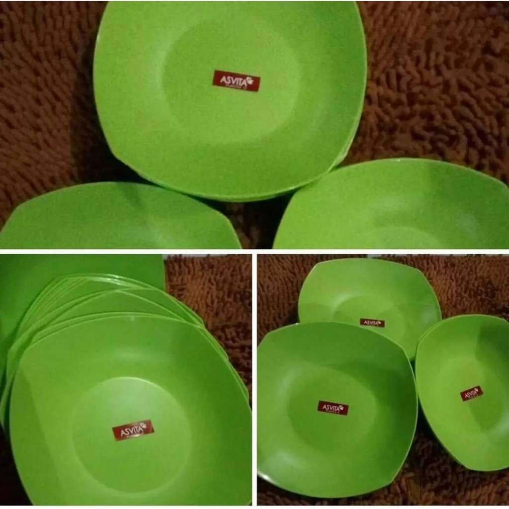 Piring Plastik Asvita Lusinan