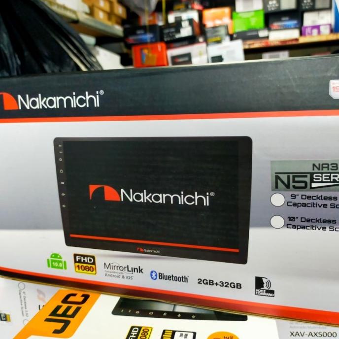 Head Unit Android Nakamichi N5 NA 3102i / Nakamichi 9/10 Inch 2/32 GB