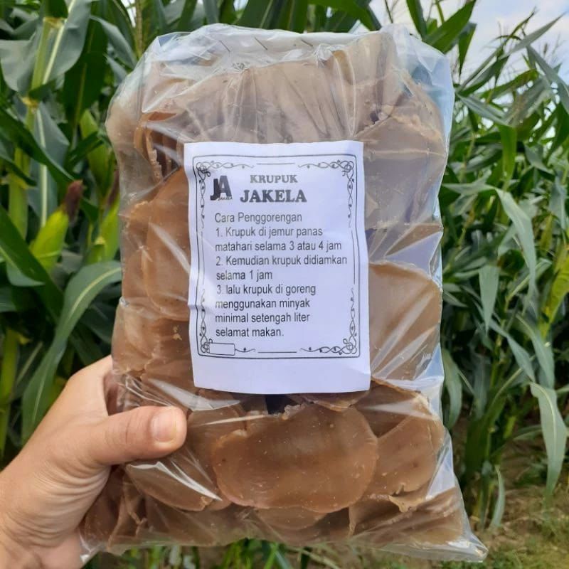 

kerupuk bawang alami 1 kg