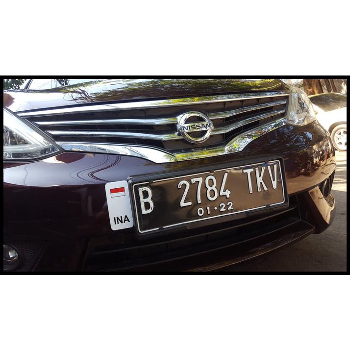 

DISKON STIKER INA LICENSE PLATE BENDERA INDONESIA MERAH PUTIH !!!