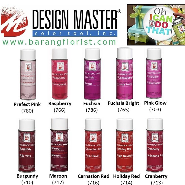 DESIGN MASTER PILOX BUNGA FRESH FLOWER CAT PEWARNA SERBABISA USA