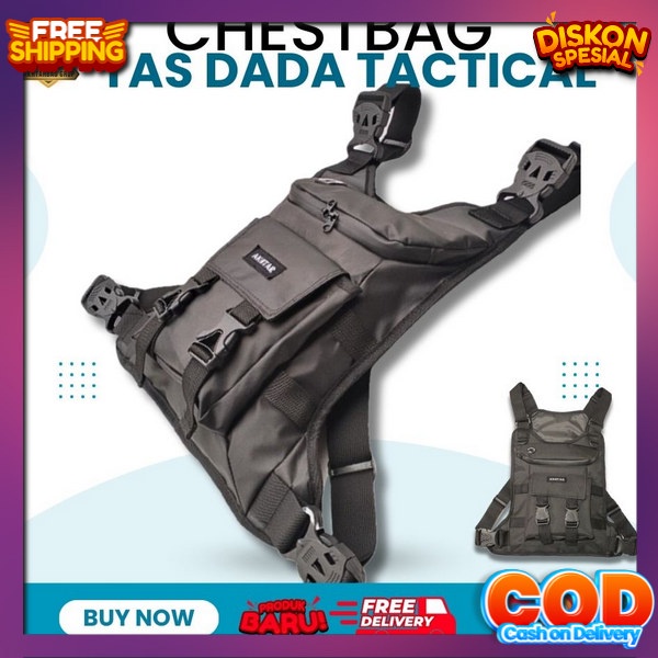 Begs Bikers Rig Bag Murah Chest Begs Ts Depan Sporty Casual Waist Chesbag Fashion Mens Rompi Dada Se