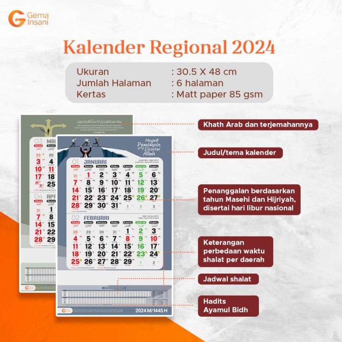 

Terlaris Kalender Regional 2024 Gema Insani Kalender Dinding Hijriyah Masehi Promo Terbaru
