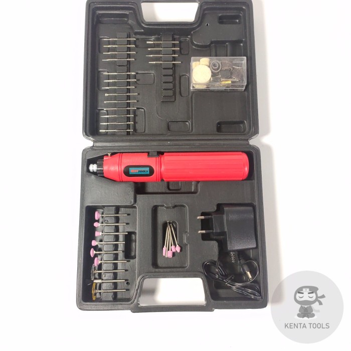 Cordless Mini Die Grinder 3.6V Charger Portable / Mini Gerinda Bor