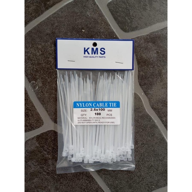 

!!!!!!] Cable Ties / Kabel Ties / Kabel Tis KMS 10cm 100 x 2,5 High Quality