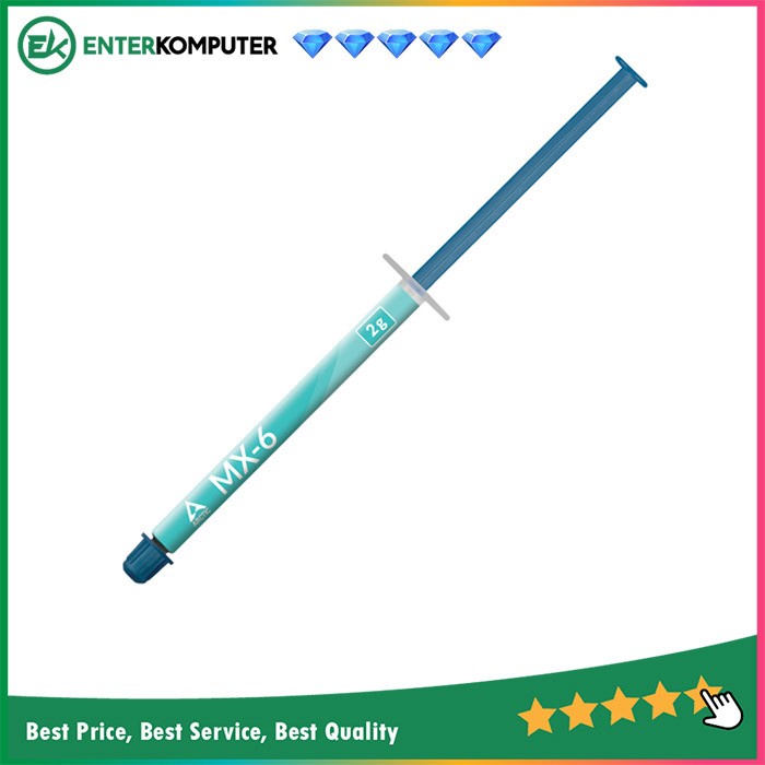 

Arctic Cooling Mx6 - 2Gr Ultimate Performance Thermal Paste Original 100% Dan Terpercaya