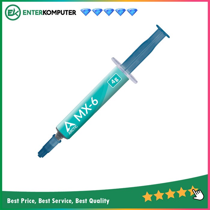

Arctic Cooling Mx6 - 4Gr Ultimate Performance Thermal Paste Original 100% Dan Terpercaya