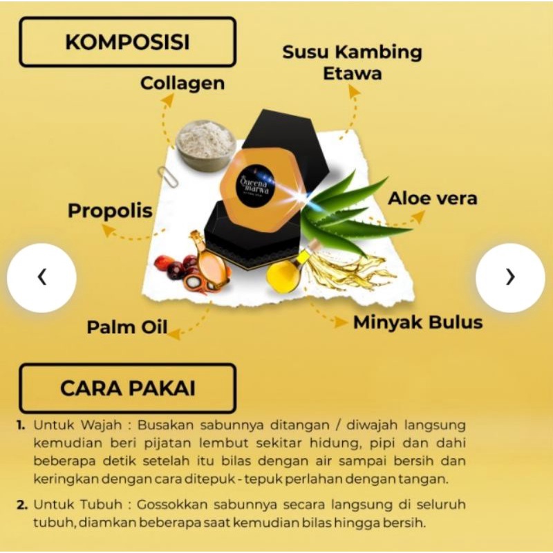 QUEENA MARWA NATURAL SOAP