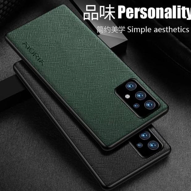 SALE SAMSUNG GALAXY A32 / A52 / A72 SOFT CASE CANVAS CROSS PATTERN Termurah