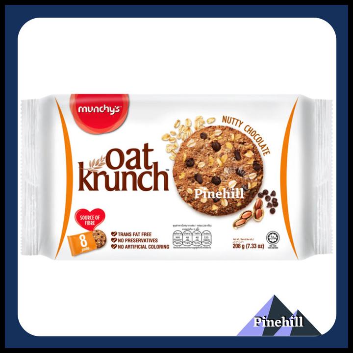 

BEST DEAL MUNCHYS OAT KRUNCH NUTTY CHOCOLATE / MUNCHY'S COKLAT KACANG 208 G !!!!!