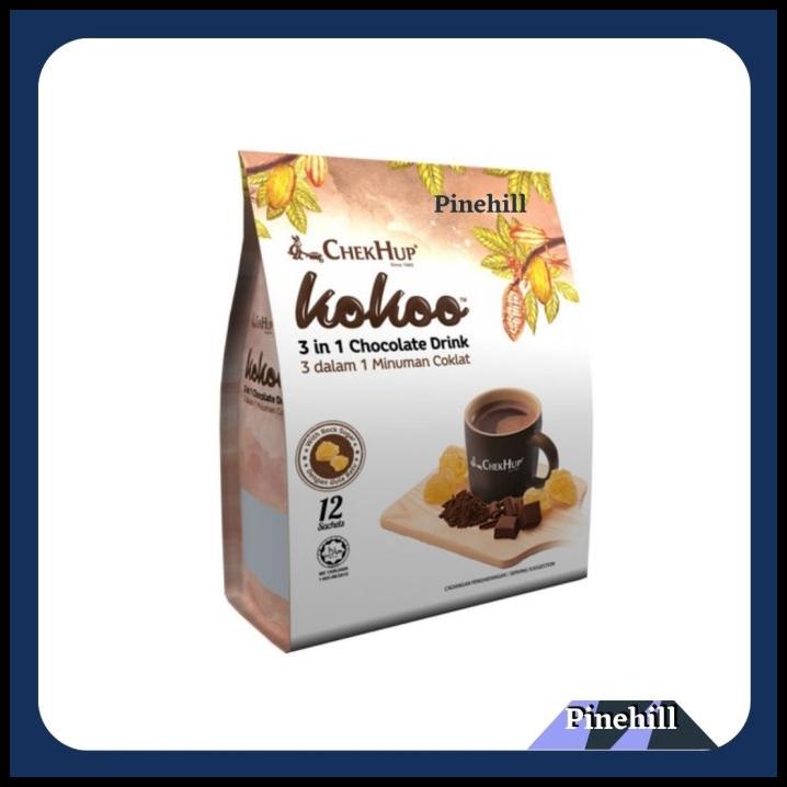 

HOT DEAL KOKOO CHOCOLATE DRINK 3 IN 1 - CHEK HUP / CHECK HUP / CHEKHUP