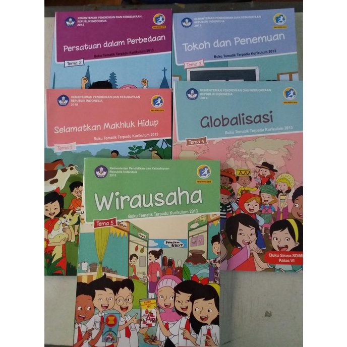 

SALE Paket Tematik SD kelas.6 Kurikulum 2013 Edisi Revisi 2018 Termurah