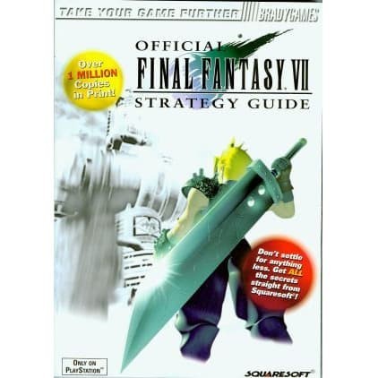 

Final Fantasy VII Official Strategy Guide David Cassady 1997 Squa