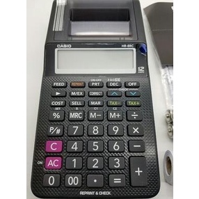 

Casio HR-8RC + ADAPTOR ~Kalkulator Printer-Calculator (Paket)