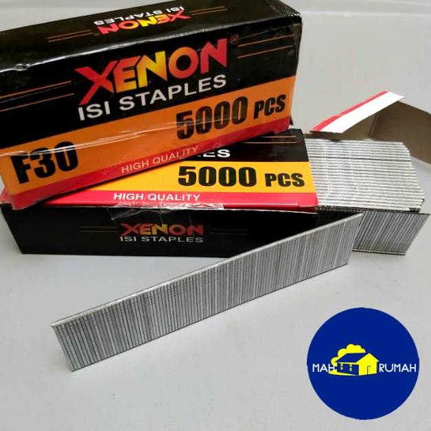 

Recomend Isi Refill Staples Mesin Paku Tembak Stapler Gun Brad Nailer Nail T I 30mm - XENON F30