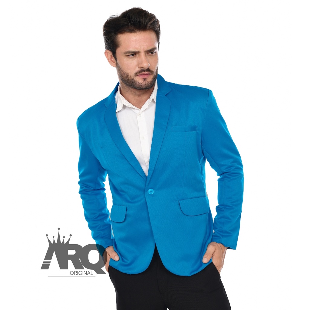 TERLARIS Jas Blazer Pria Formal Polos - Jas Blazer Perkantoran Resmi Dan Non Resmi - Blazer Kampus W