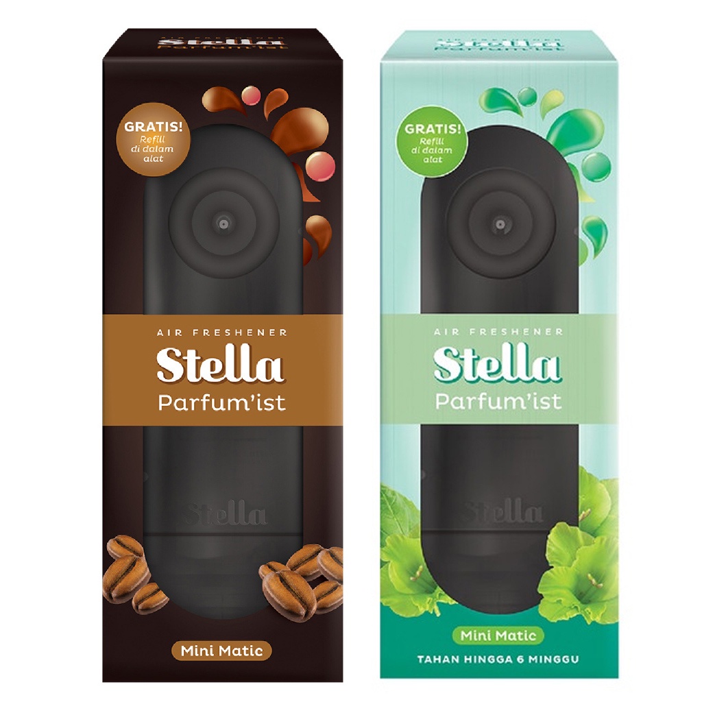 Stella Ni Matic Parfum'Ist Set (Free Refill) - Gharum Ruangan