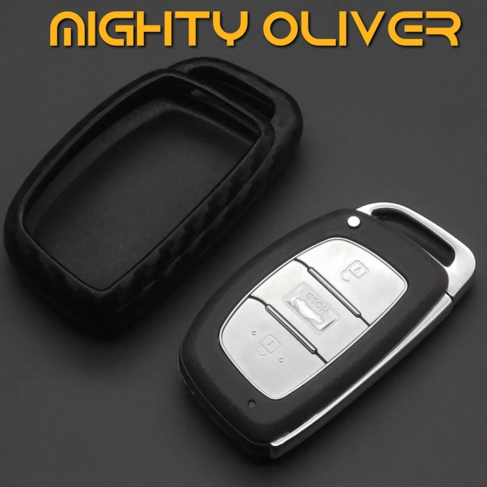 Cod Casing Kunci Hyundai Creta Stargazer Tucson Santa Fe Carbon Keyless Kode Ema065