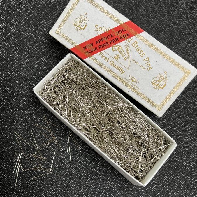 +++++] Jarum paku PRYM solid headed brass pins
