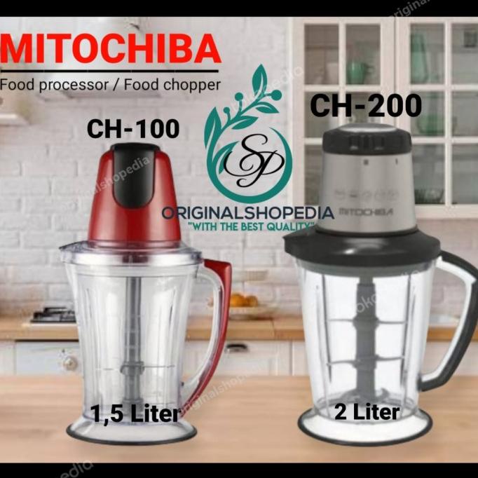 #####] FOOD CHOPPER MITOCHIBA CH-200 MITHOCIBA CHOPPER SERBAGUNA 2 Liter