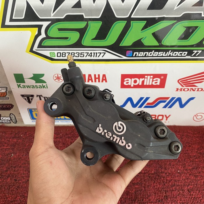 {BEKAS} kaliper brembo 4 piston 2pin axial Berkualitas