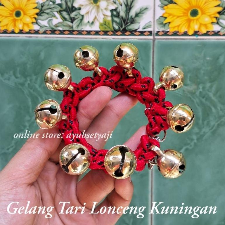 Promo Gelang Kaki Gelang Penari Klintingan Krincingan Tangan Lonceng Kuningan Tari Jaranan Anak Gela