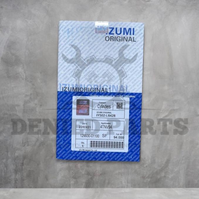 Cylinder 4Tnv94 Izumi / Liner 4Tnv94 Izumi / Boring 4Tnv94 Izumi