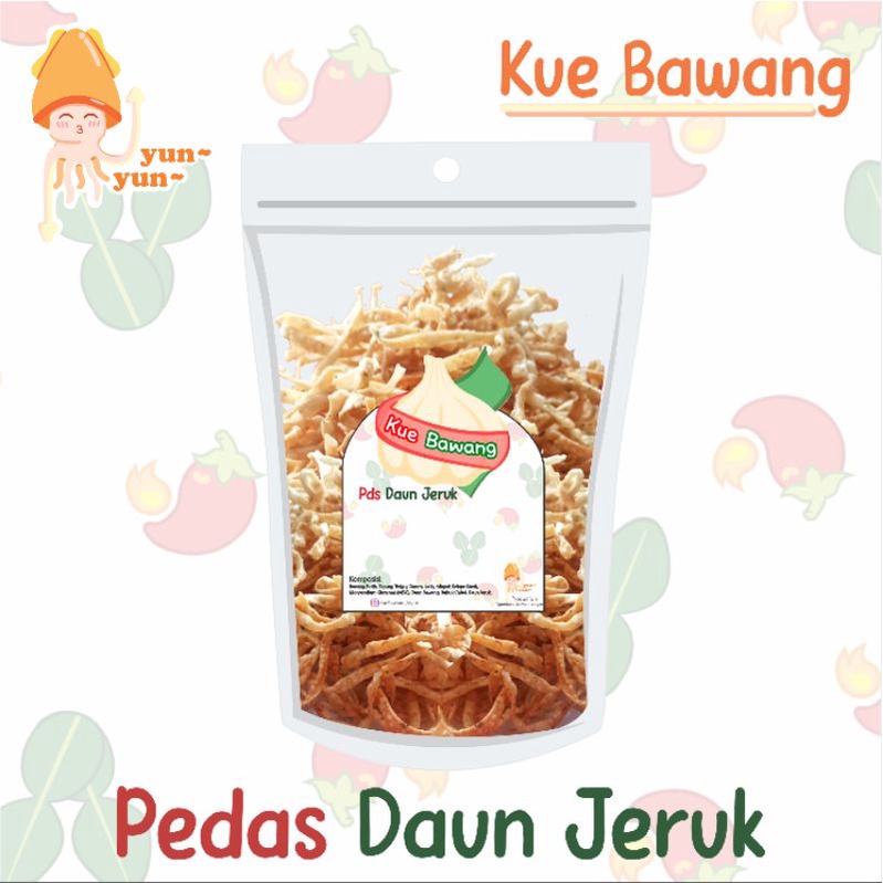 

Rasa Pedas Daun Jeruk - Snack Kue Bawang Nyun-Nyun