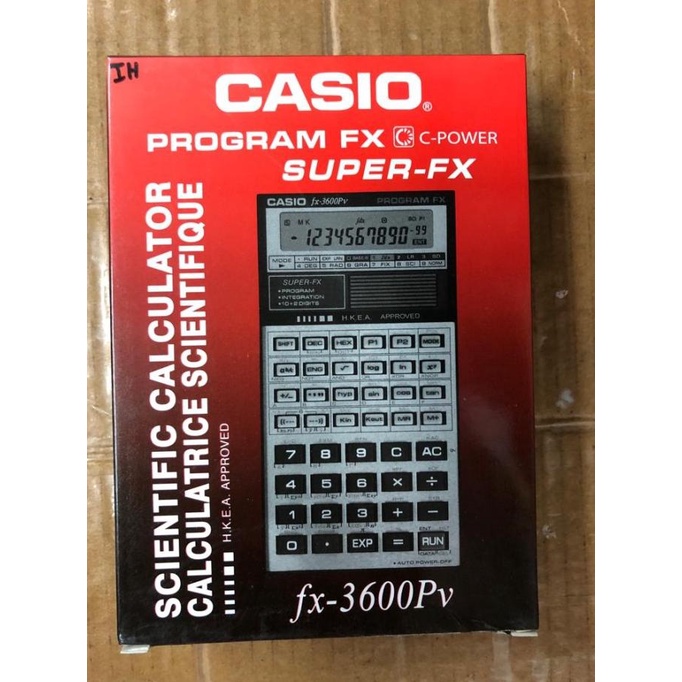 

KALKULATOR SCIENTIFIC CASIO FX 3600 PV
