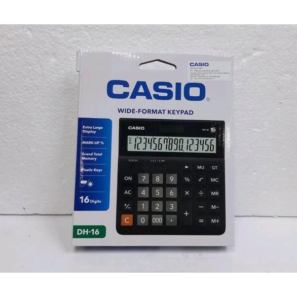 

Kalkulator Casio 16 Digit DH-16 / Calculator Casio DH-16 Besar