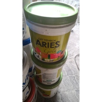 Cat Tembok Aries Gold Putih (25 Kg)