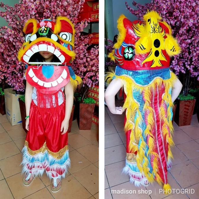 

Paker Barongsai Anak + Celana Mainan Imlek Kado Barongsay Anak Murah Berkualitas