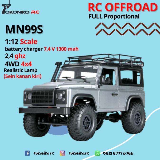 Mobil remote RC Offroad MN 99S full propo RTR