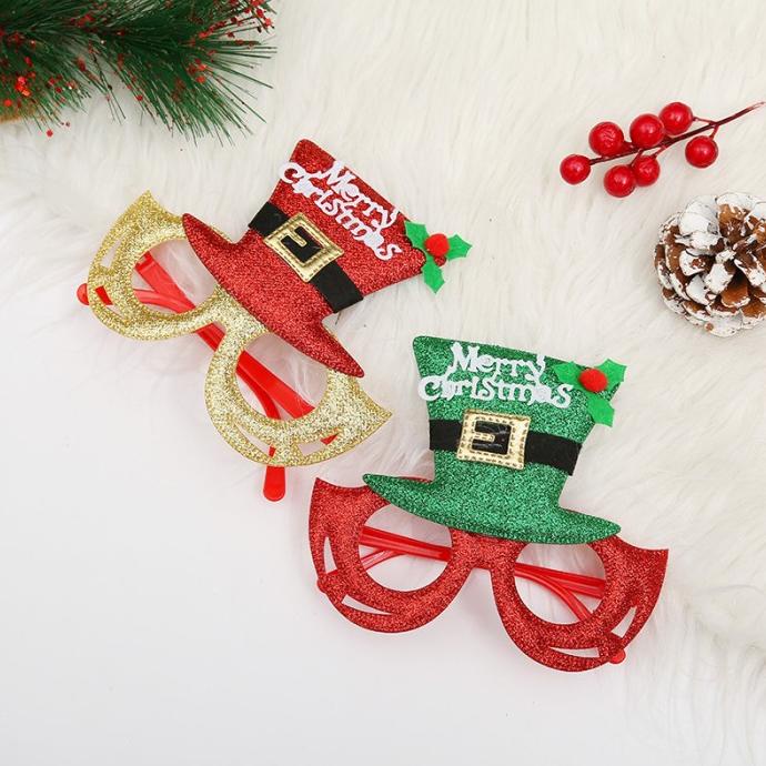 

Terlaris Kacamata Natal Topi Santa Murah Aksesories Pesta Cosplay Santa Natal Limited Edition