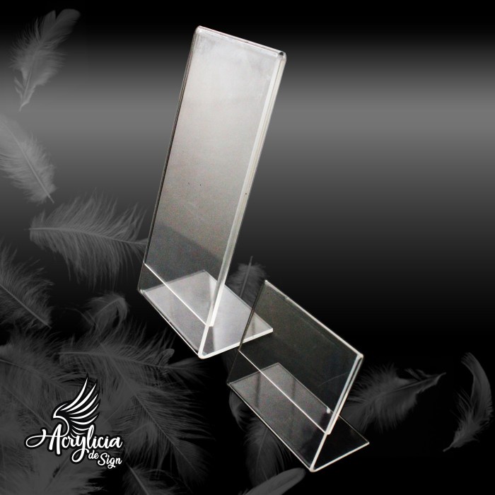 

>>>>>] Acrylic Display Tent Card / Price Tag / Name Card / Flyer Holder