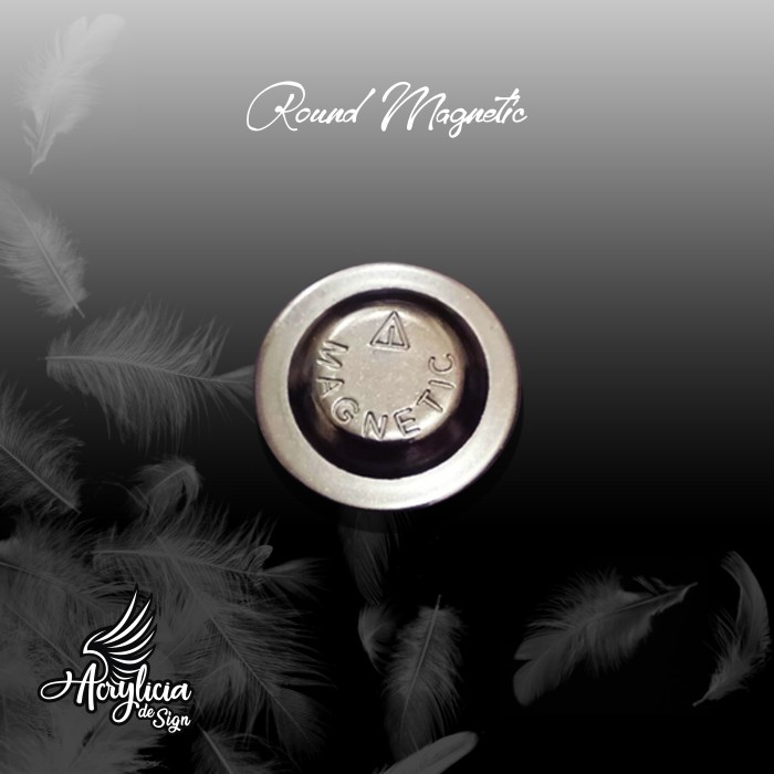 

paling diminati] Round Magnetic / Magnet Bulat utk Pin / Bros / Lencana