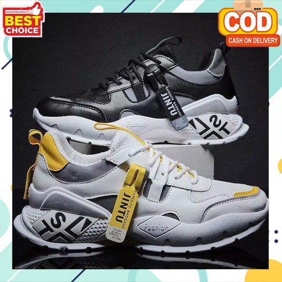 Sepatu Pria Boots Kasual Kerja Premium Terbaru Fashionable Keren Sepatu Cowok Kuat Trendy Anti Slip 