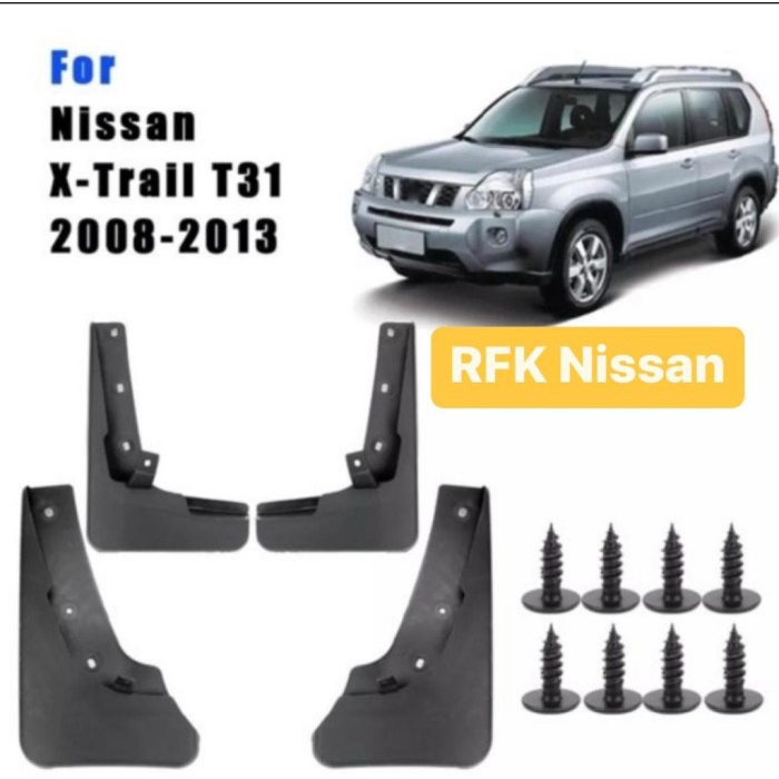 karet lumpur mudguard nissan xtrail t31 oem lelalela8187