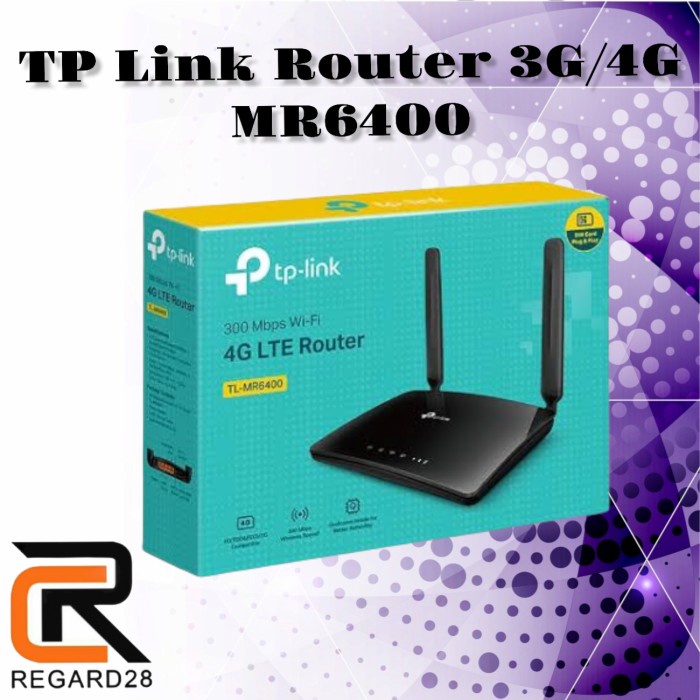 Router 4G TP Link MR6400 ( tinggal masukkan SIMcard )