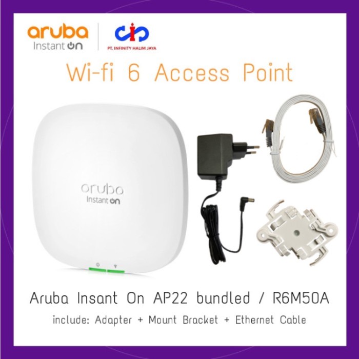 Aruba Instant On AP22 Indoor Access Point Wifi 6 AP 22