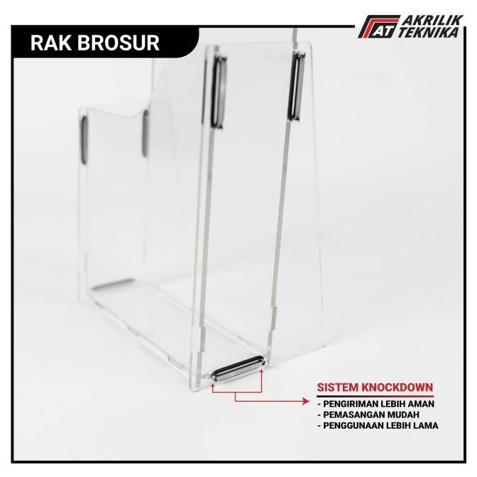 

mit RAK / TEMPAT BROSUR / DISPLAY BROSUR AKRILIK DISPLAY UKURAN 1/3 A4