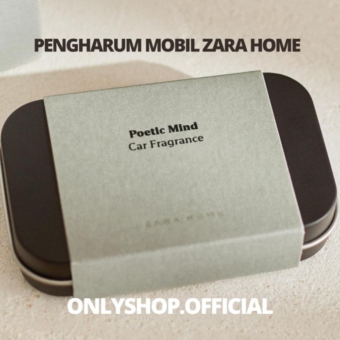 Terbaru Pengharum Mobil Zara Home Car Fragrance Aroma Basic Promo Terlaris