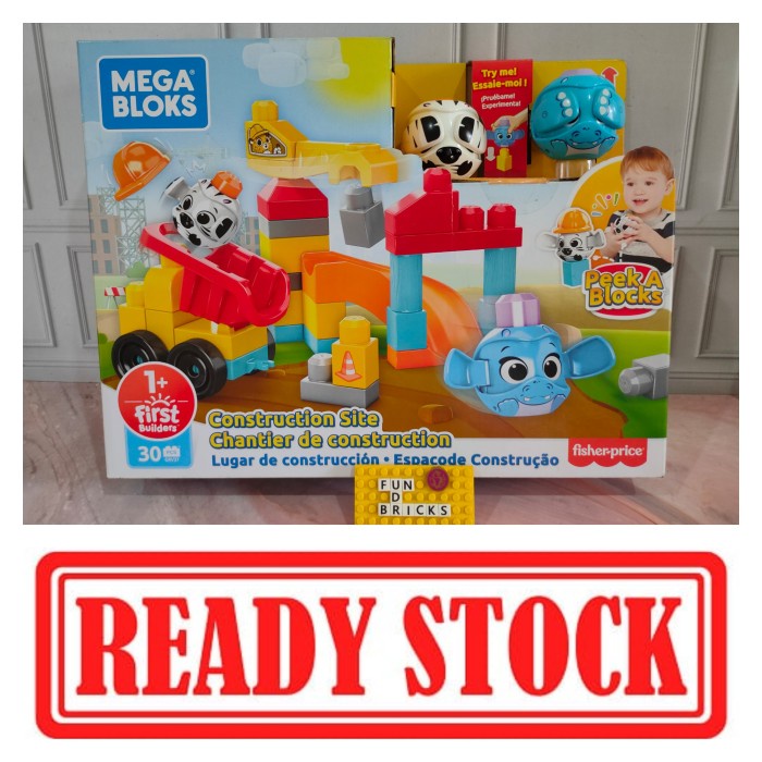 mega bloks construction site fisher price