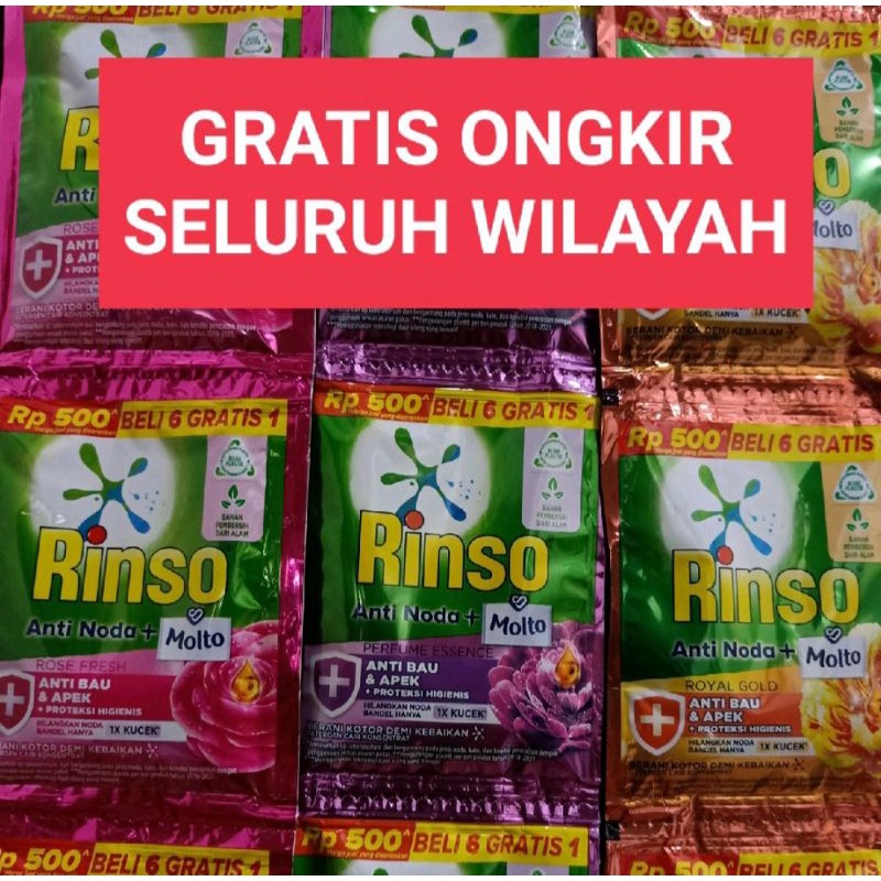 RINSO CAIR KEMASAN 500 18ml