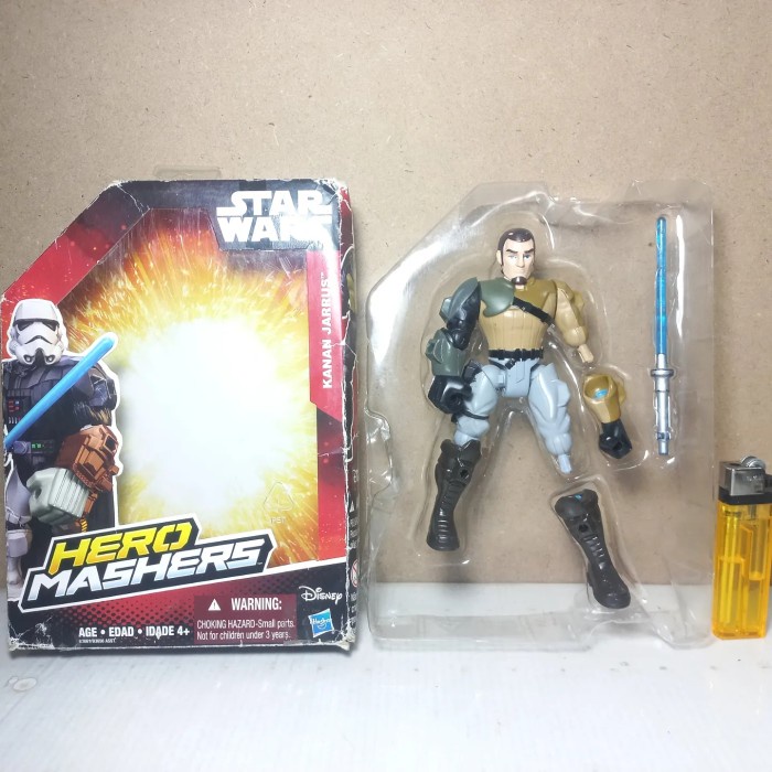action figure star wars kanan jarrus hero mashers original hasbro rerevika93