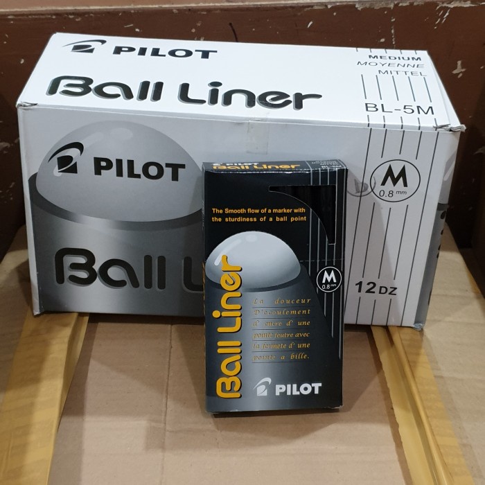 

Pulpen Pilot Ballliner M Isi 12 Pcs Balliner Tanda Tangan Cair