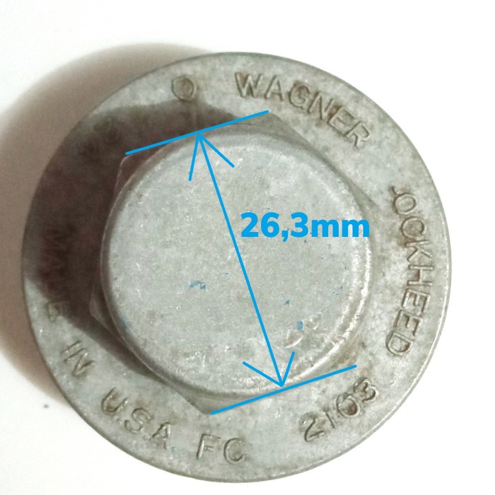 baut master rem atas / cylinder reservoir cap jeep willys cj2a cj5 cj6 chiochio1925