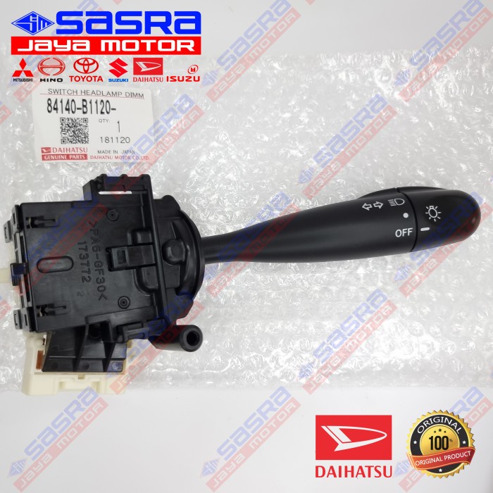 Saklar Kombinasi Lampu Sein ORI AGYA/AYLA 1.0 2013 (Only) Daihatsu Genuine Parts - Turn Signal Combi